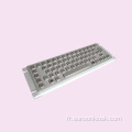 Clavier robuste en acier inoxydable